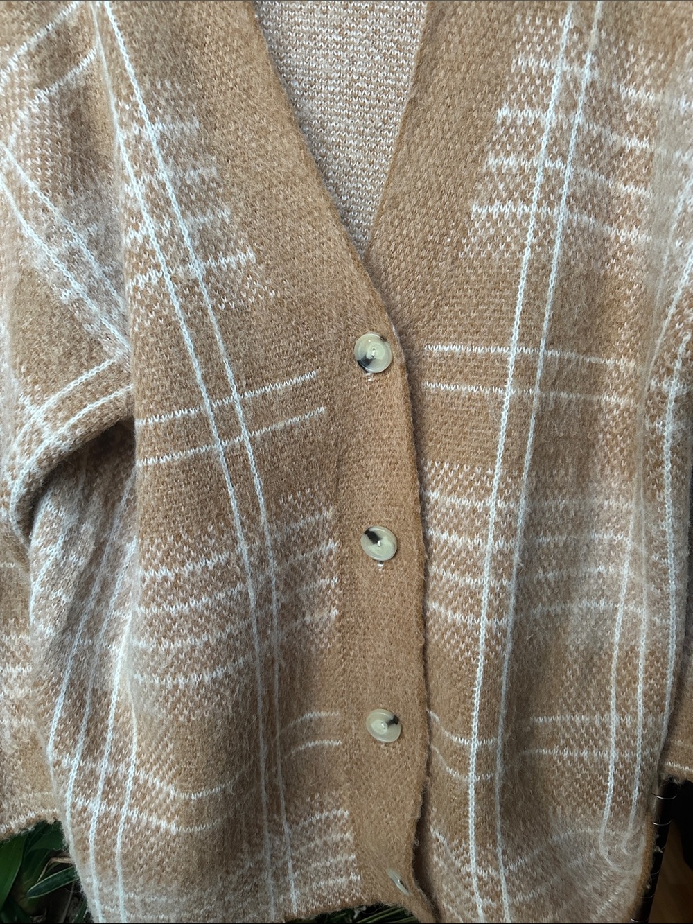 Vince Brushed Alpaca Wool Blend Cardigan - Picture 4 of 7